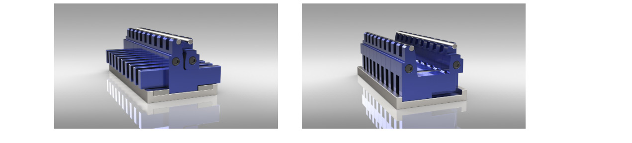 Adjustable -V lower tools