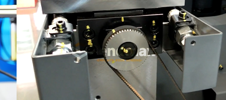 Bendmax CNC Hydraulic Crowning Table Installed on Press Brake Bed