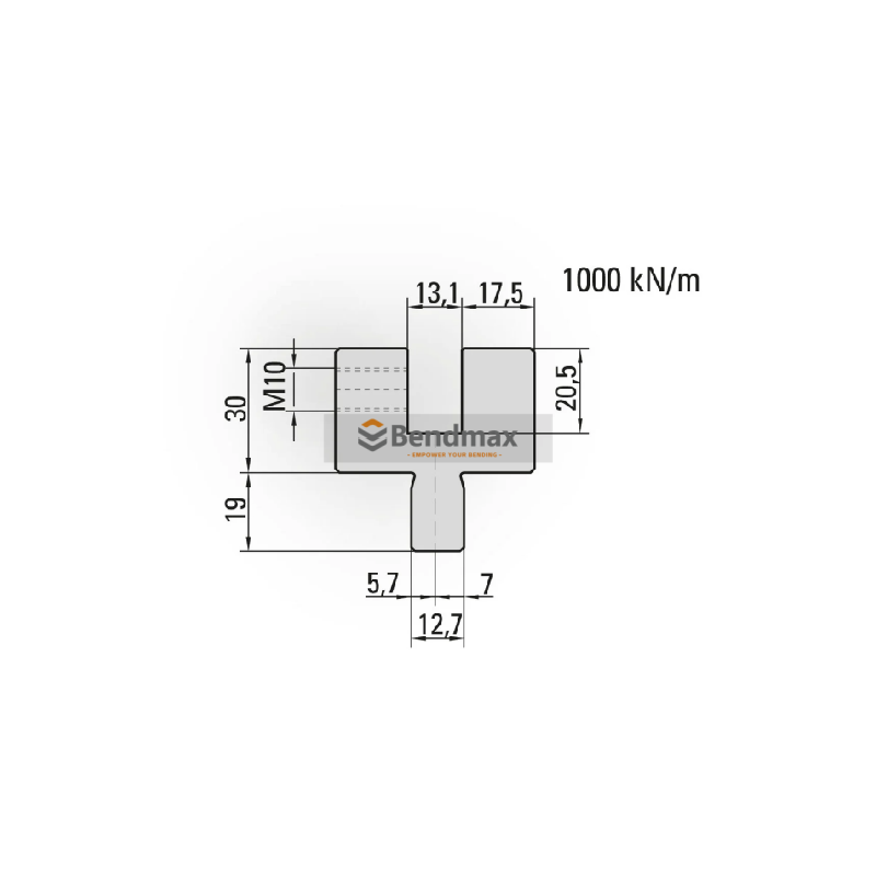quick change of  press brake die adaptors