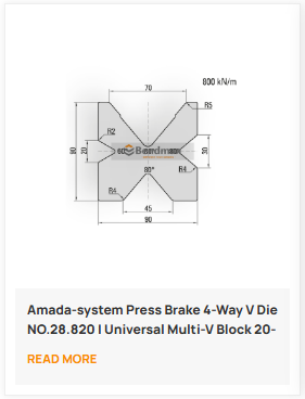 Amada-system Press Brake 4-Way V Die